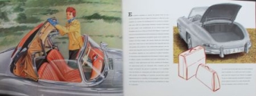 Mercedes-Benz 300 SL Roadster Modelprogram 1958 Carbrochure (3054)